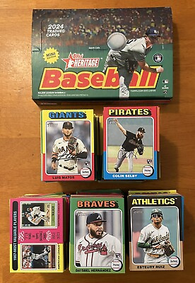#ad 2024 Topps Heritage MINl #101 350 YOU PICK Complete Set Combined Shipping $0.99
