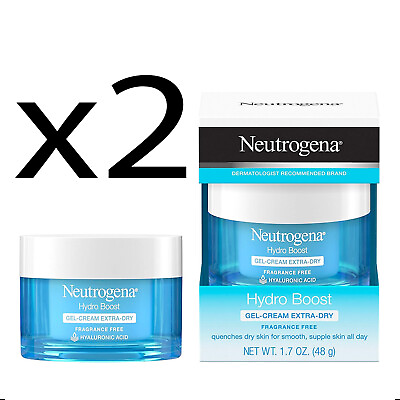 #ad x2 Pack Neutrogena Hydro Boost for Extra Dry Skin Gel Cream $37.00
