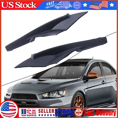 #ad 1Pair Front Windshield Cowl Trim Cover Panel For MitsubishiLancer For Evo 08 17 $14.01