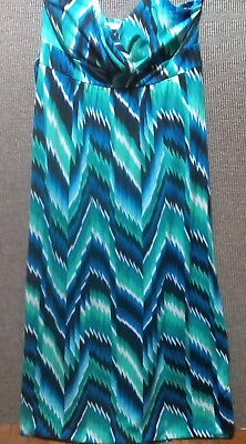 #ad Philosophy By Republic Women#x27;s Large Sleeveless Dress Multicolor Super Soft... $10.00