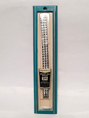 #ad Vintage Roger Williams Ladies silver tone Watch band LE316Z NIP $10.99