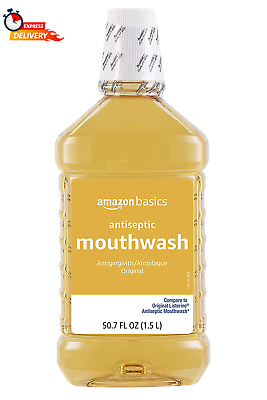 #ad Antiseptic Mouthwash Original Flavor 1.5 Liters 50.7 Fluid Ounces 1 Pack Pr $13.90