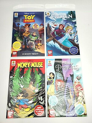 #ad LOT Of 4: DISNEY COMICS Toy Story Princess Frozen Mickey Mouse ALL #1 ISSUES $8.99