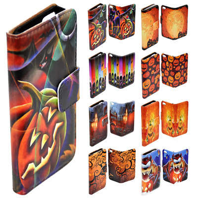#ad For Google Pixel Series Mobile Phone Halloween Theme Print Flip Case Phone Cover AU $13.98