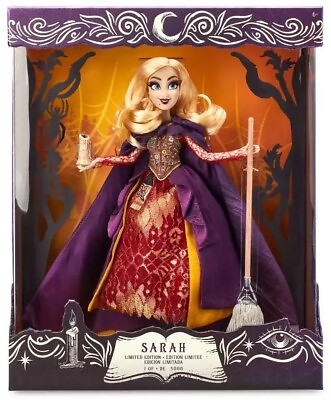 #ad Disney Hocus Pocus Sarah Sanderson Doll Limited Edition of 5000 $200.00