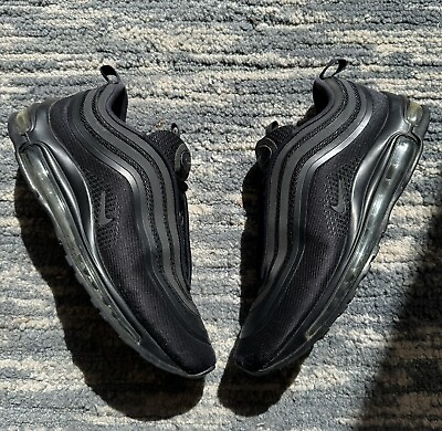 #ad Nike Air Max 97 Ultra 17 Triple Black Shoes SKU: “918356 002” Size Mens 8 9.5W $59.99