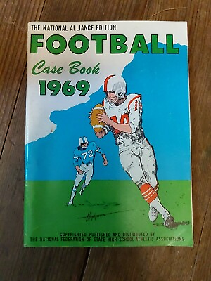 #ad FOOTBALL CASE 1969 REF 60s SPORTS BOOK VTG RARE $12.00