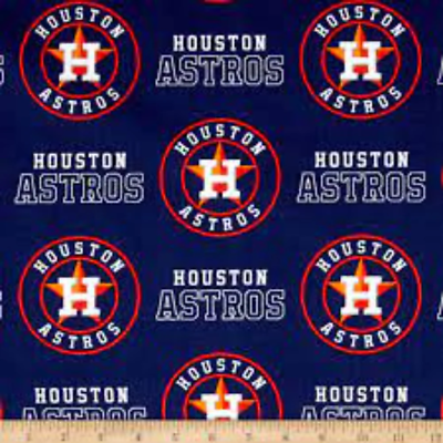 #ad Astros Cotton Fabric $11.51