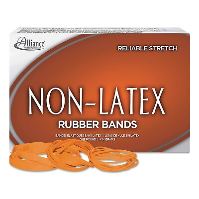 #ad 37646#64 Non Latex Rubber Bands 1 lb Box Contains Approx. 380 Bands 3 1 2quot; ... $10.63