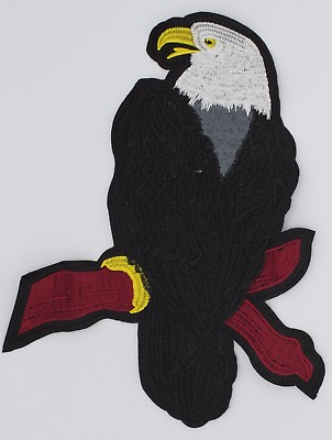 #ad Embroidery Patch: Bald Eagle M289 $8.49
