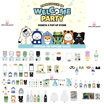 #ad PRE ORDER MONSTA X MONSTAX POP UP STORE ＜MONMUNGCHI X : WELCOME PARTY $12.00
