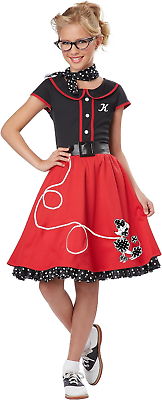 #ad 50#x27;S Sweetheart Costume for Kids $41.99