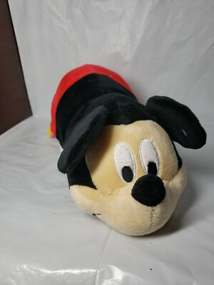 #ad Disney Flipazoo Reversible Mickey Mouse Minnie Mouse 14quot; Plush $13.55