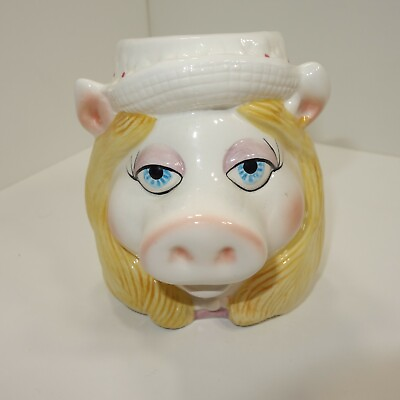 #ad Sigma Tastesetter Miss Piggy Ceramic Mug Cup Jim Henson Muppets $11.90