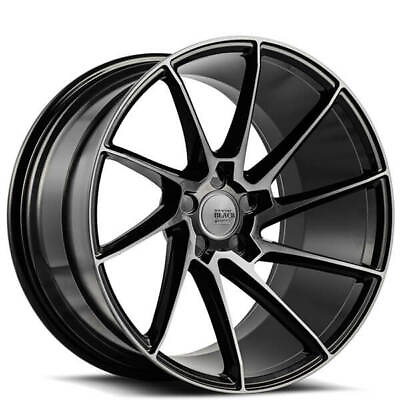 #ad 4 20quot; Staggered Savini Wheels Black Di Forza BM15 Gloss Black Rims B6 $2044.00