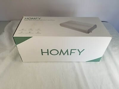 #ad Homfy Three Layer Adjustable Memory Foam Contour Pillow $27.99