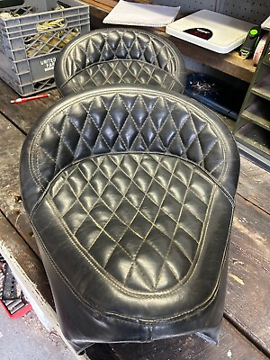 #ad King and Queen motorcycle seat $300.00