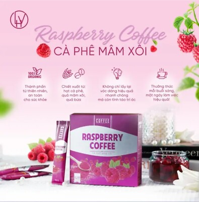 #ad Raspberry Coffee Ca Phe Giam Can Mam Xoi U.S. SELLER $41.00