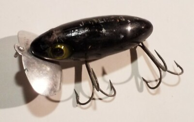 #ad Vintage Fred Arbogast Jitterbug Fishing Lure Akron Ohio USA Patent# Collectible $12.95