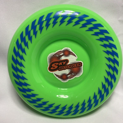#ad Retired Maui Toys Sky Bouncer Flying Disc Green Bounces Up To 25 Feet Frisbee $29.99