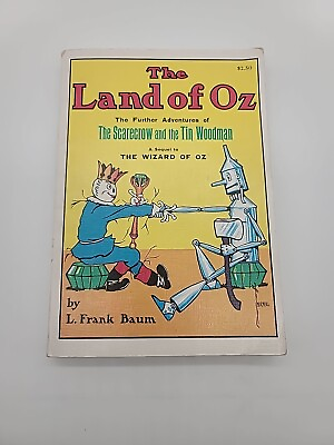 #ad The Land Of Oz By L Frank Baum 1904 Edition Nice First Ed $98.90