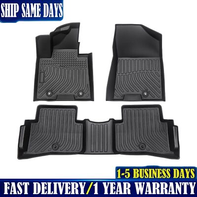 #ad Floor Mats For 2019 2020 2021 Hyundai Tucson All Weather TPE Rubber Liners $57.01