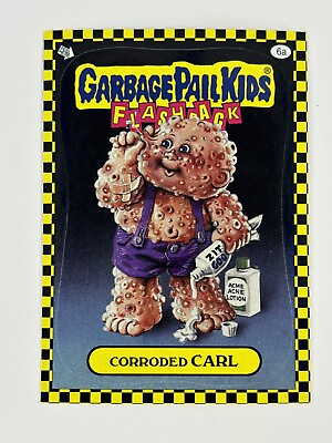 #ad 2010 Garbage Pail Kids Flashback GPK Corroded Carl #6A $3.52