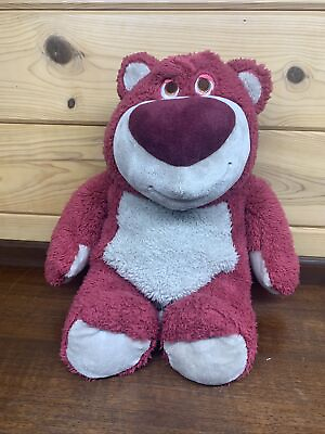 #ad Disney Store Toy Story 3 Lotso Huggin Bear Plush Stuffed Animal Strawberry Scent $19.95