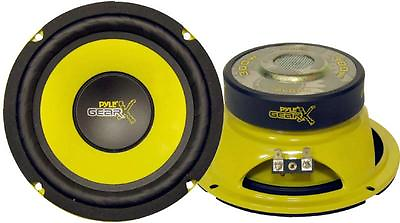 #ad NEW 6.5quot; Mid Bass Replacement Speaker 4ohm Shallow Mount 6 1 2quot;Car Audio 6.5in $39.00