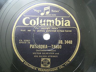 #ad VICTOR SILVESTER AND HIS SILVER STRINGS DB 3448 RARE 78 RPM RECORD 10quot; VG $198.00