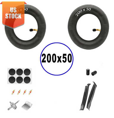 #ad 200 x 50 8quot;x2quot; Scooter Tire amp; Inner Tube SetFor Razor E100 E150 E200 2 Pack $13.15