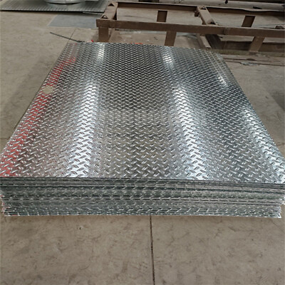 #ad 24quot; x 120quot; Aluminum Diamond Plate Sheet Trailer RV 3003 0.04in Thick Roll $148.00