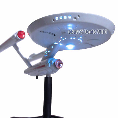 #ad Star Trek USS Enterprise Light Up NCC 1701 Ship Toy Classic TOS Original Series $19.96