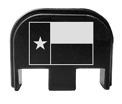 #ad Rear Slide Cover Plate for Glock Models Gen 1 thru 5 Bastion Texas State Flag $17.90