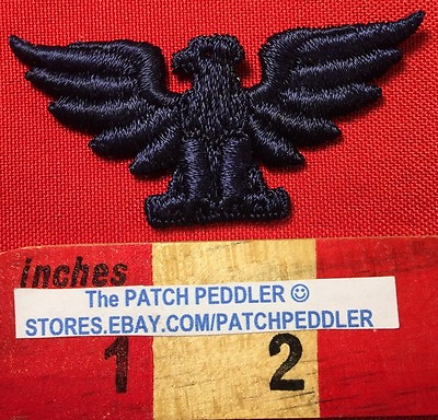 #ad BLUE Eagle Patch American Bald Eagle Bird Emblem Of USA. 2 1 2quot; 00Z3 $4.49