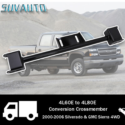 #ad 4L60E to 4L80E Conversion Crossmember for 2000 2006 Silverado amp; GMC Sierra 4WD $50.02