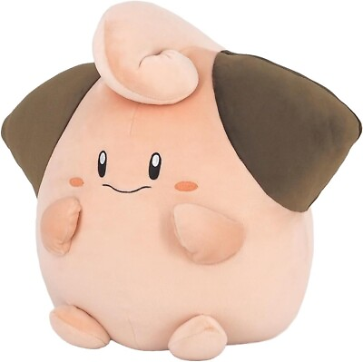 #ad Sanei Boeki Pokemon Pote Hug Cushion Cleffa W37×D33×H34cm $55.00