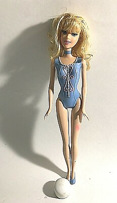 #ad Disney Cinderella Ballerina Doll Bodysuit Blue 12quot; $9.63