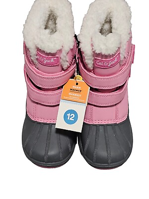 #ad Cat amp; Jacks Girls Pink Booties Childs Size 12 NEW WITH TAGS $29.99