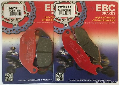 #ad EBC FRONT and REAR Disc Brake Pads Fits HONDA CRF250L RALLY 2013 to 2021 GBP 38.99