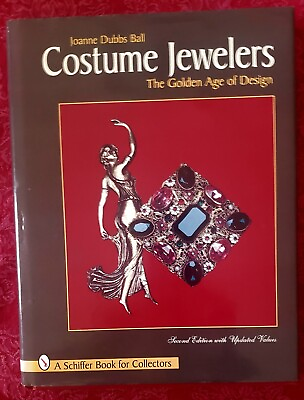 #ad COSTUME JEWELERS : The GOLDEN AGE of DESIGN by JOANNE DUBBS BALL 1990 HB $35.00