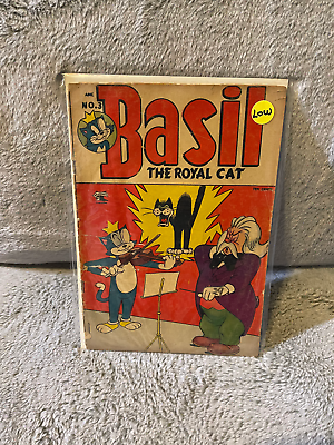 #ad Basil the Royal Cat 3 *Golden Age* $15.00