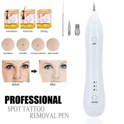 #ad Laser Freckle Dot Mole Dark Spot Tattoo Removal Pen Portable Beauty Skin Machine $16.77