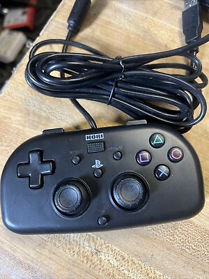 #ad HORI SONY Wired Controller for PS4 Black PS4 099 100 101 U E $29.99