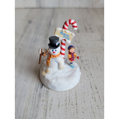 #ad Hallmark Frosty Snowman Follow the Leader magic ornament $8.78