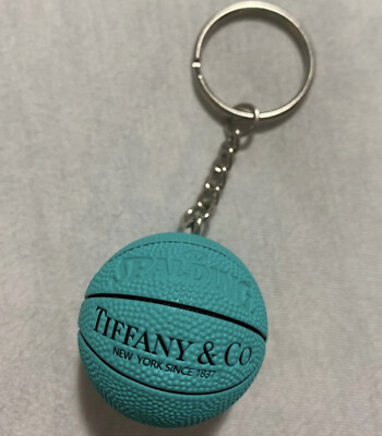 Tiffany amp; Co. Basketball Key Chain New York Since 1837 Spalding $19.99