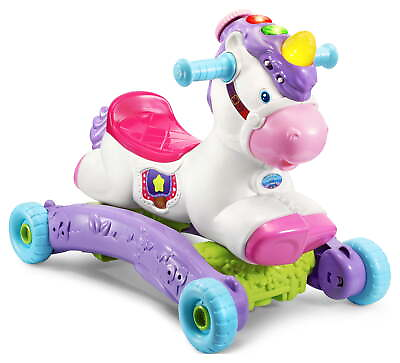 #ad Prance and Rock Learning Unicorn Rocker to Rider Toy Motion Activated Response $38.99