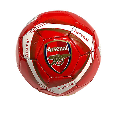 #ad Arsenal soccer ball # 2 authentic official licensed Red White football style 3 $13.49