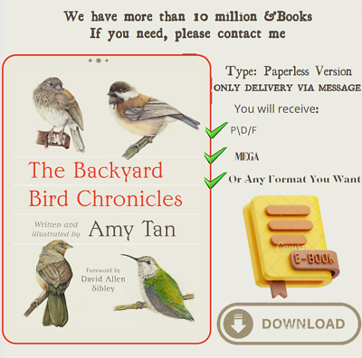 #ad The Backyard Bird Chronicles by Amy Tan $12.99