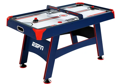 #ad Air Powered Hockey Table with Overhead Electronic Scorer 60quot; Indoor Arcade Game $249.89